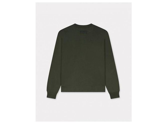 Kenzo Bestickter Happy Tiger Sweatshirt Braun - Ansicht 5