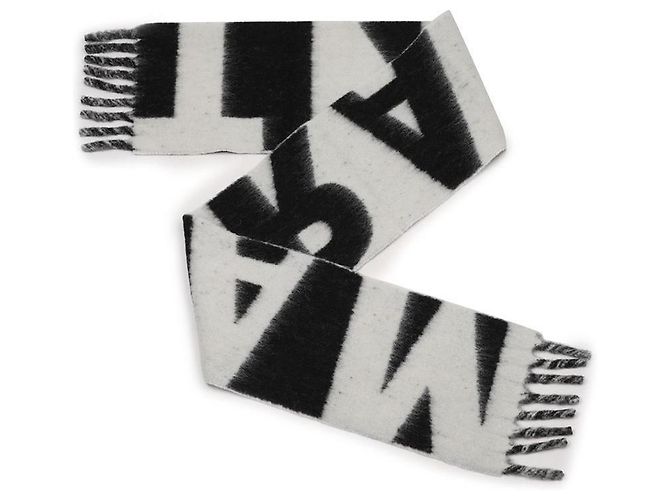 Isabel Marant Cachecol Branco - vista 4