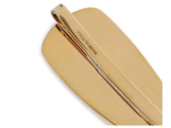 Miu Miu Fermaglio per capelli in metallo smaltato Nero - vista 7