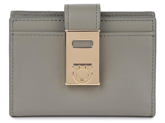 Salvatore Ferragamo Kartenhalter ASH GREY Braun - Ansicht 3