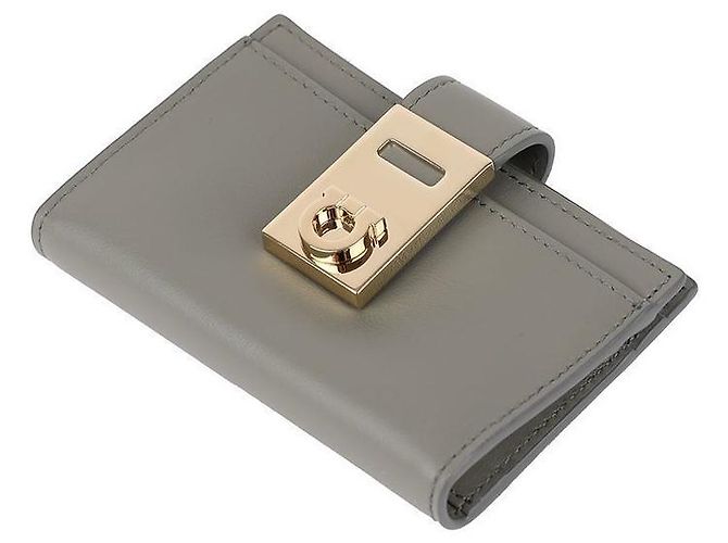 Salvatore Ferragamo Kartenhalter ASH GREY Braun - Ansicht 6