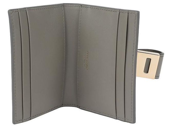 Salvatore Ferragamo Kartenhalter ASH GREY Braun - Ansicht 7