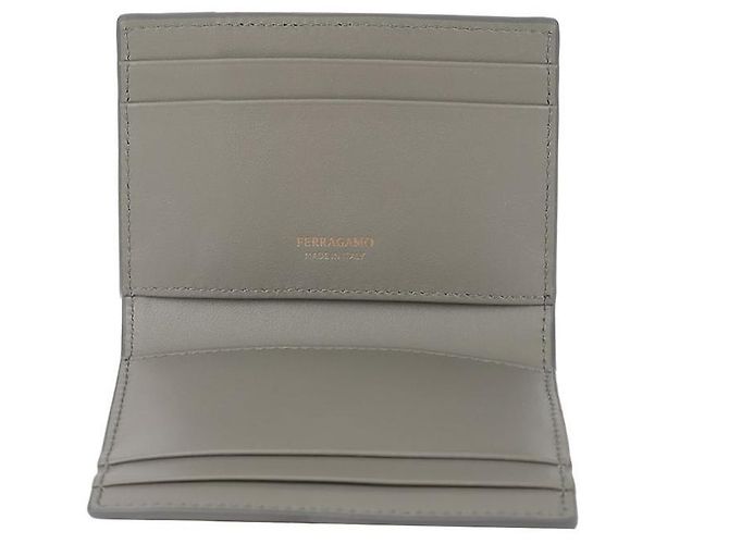 Salvatore Ferragamo Kartenhalter ASH GREY Braun - Ansicht 8