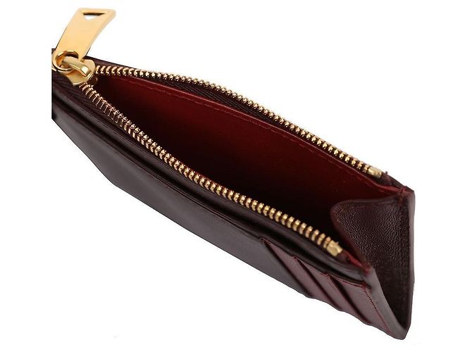 Bottega Veneta Tarjetero con cremallera Castaño - vista 8