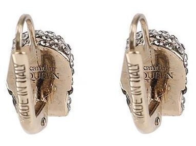 Alexander Mcqueen Skull Ohrringe Golden - Ansicht 6
