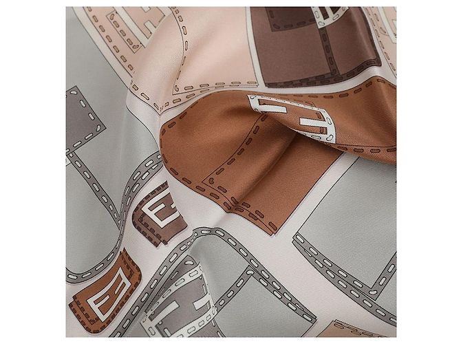 Fendi Cachecol Baguette Marrom - vista 6