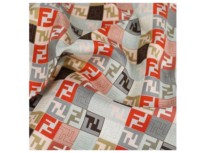 Fendi Cachecol FF Laranja - vista 6