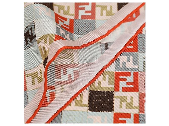Fendi Cachecol FF Laranja - vista 7