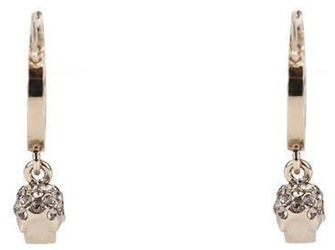 Alexander Mcqueen Orecchini a cerchio Skull - vista 6