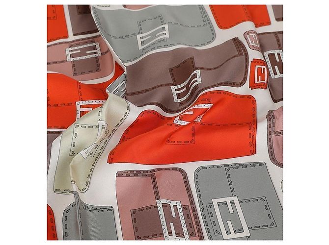 Fendi Cachecol Baguette Laranja - vista 6