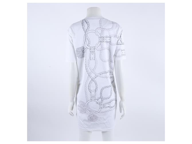 Hermès Abito Hermes Bianco - vista 3