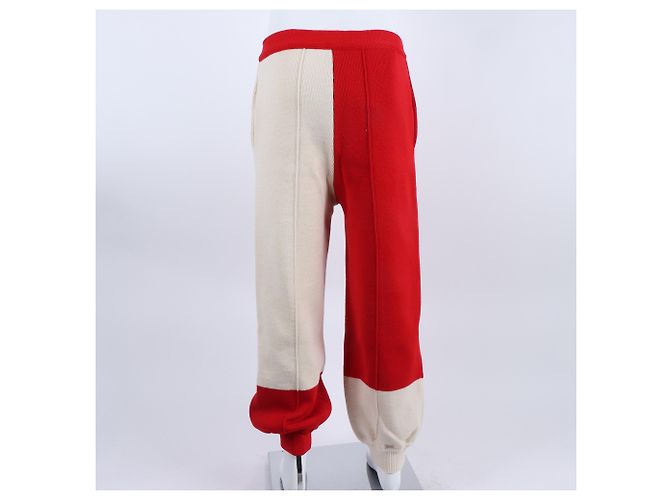 Pantaloni in maglia Gucci Rosso - vista 3