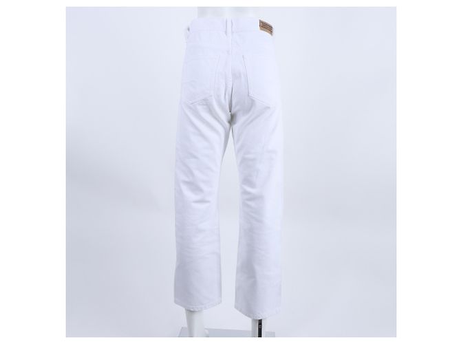 Pantalones Christian Dior Blanco - vista 3