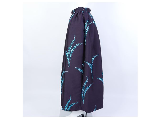 Falda Dries Van Noten Púrpura - vista 2