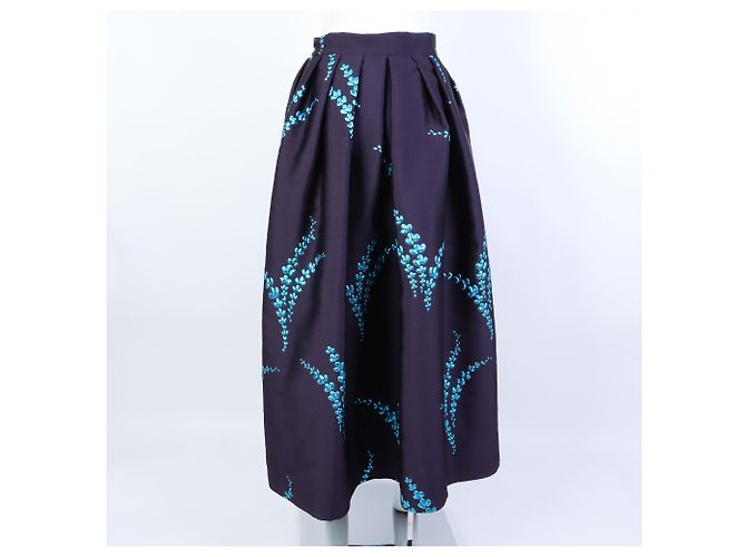 Falda Dries Van Noten Púrpura - vista 3