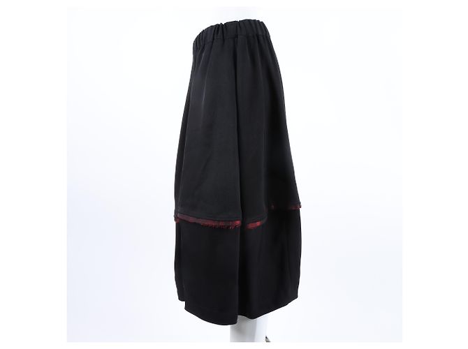 Comme Des Garcons Falda negra Comme des Garçons Negro - vista 2