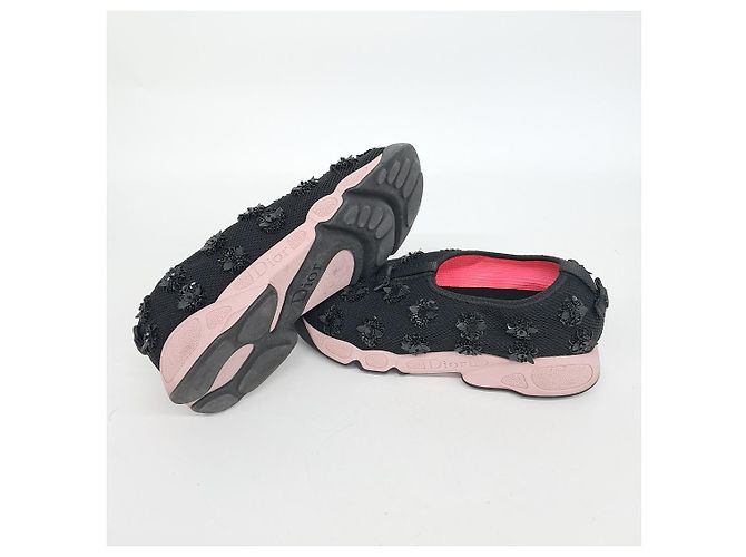 Sneakers Fusion Christian Dior Nero - vista 4
