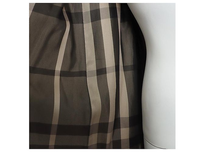 Abrigo Burberry Castaño - vista 4