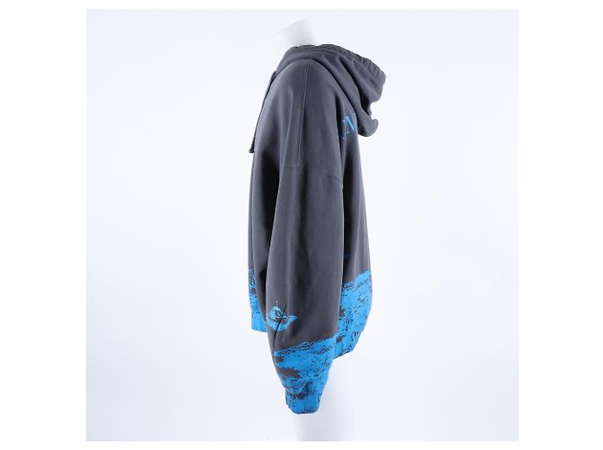 Valentino Long Sleeve Hoodie Blue - view 2