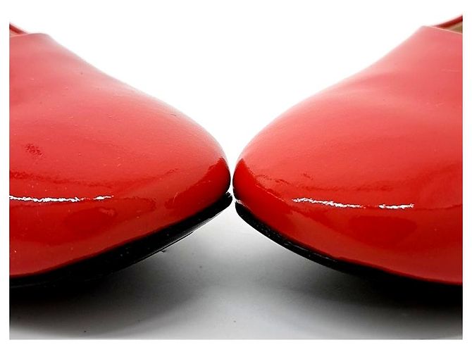 Lacklederschuhe von Tod's Rot - Ansicht 2