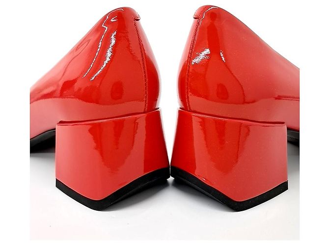 Lacklederschuhe von Tod's Rot - Ansicht 3
