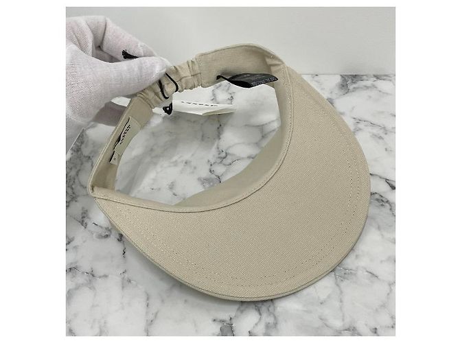 Isabel Marant Cappellino Visor Logo TYRY Ecru Rosso (ECRD) - vista 16