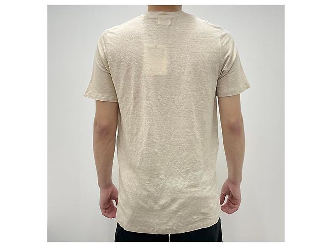 Isabel Marant KARMAN Logo T-Shirt mit kurzen Ärmeln Ecru Weiß - Ansicht 12