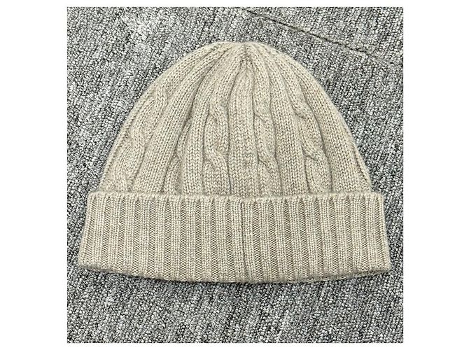 Céline Cashmere-Mütze mit gesticktem Triomphe-Logo Hellgrau Braun - Ansicht 11