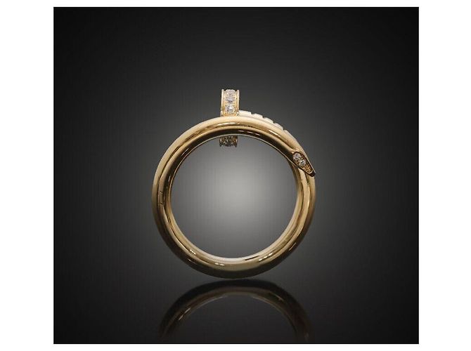 Cartier Juste un Clou Ring Gelbgold Diamant - Ansicht 2