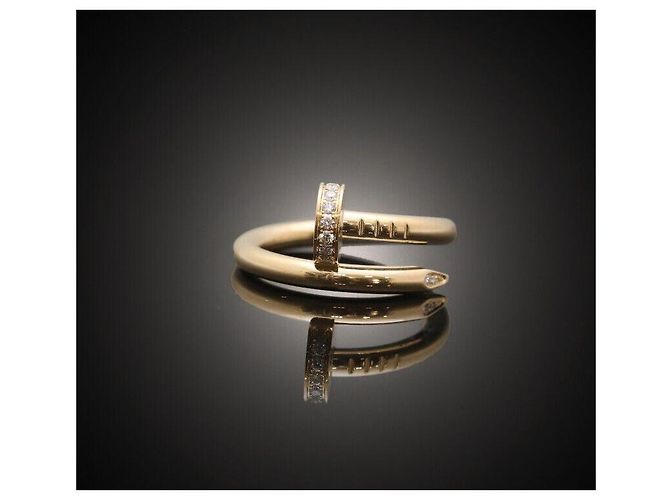Cartier Juste un Clou Ring Gelbgold Diamant - Ansicht 4