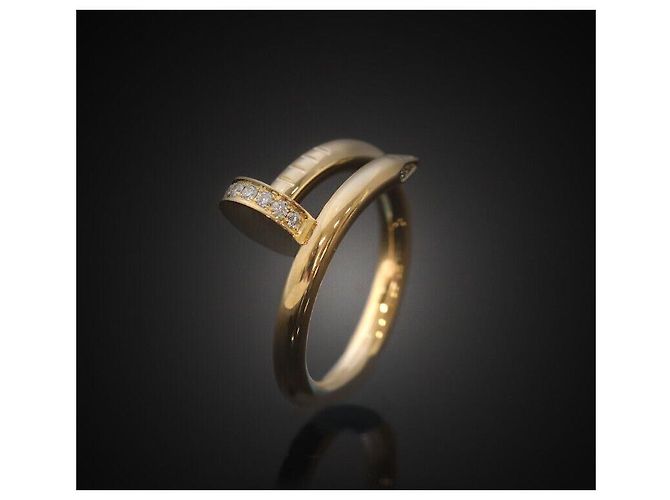 Cartier Juste un Clou Ring Gelbgold Diamant - Ansicht 8