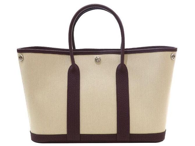 Garden Hermès Gartenparty Lila Elfenbein Weiß - Ansicht 3