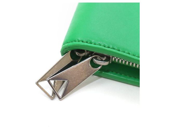 Bottega Veneta Clutch Arco Intrecciato Verde - vista 6