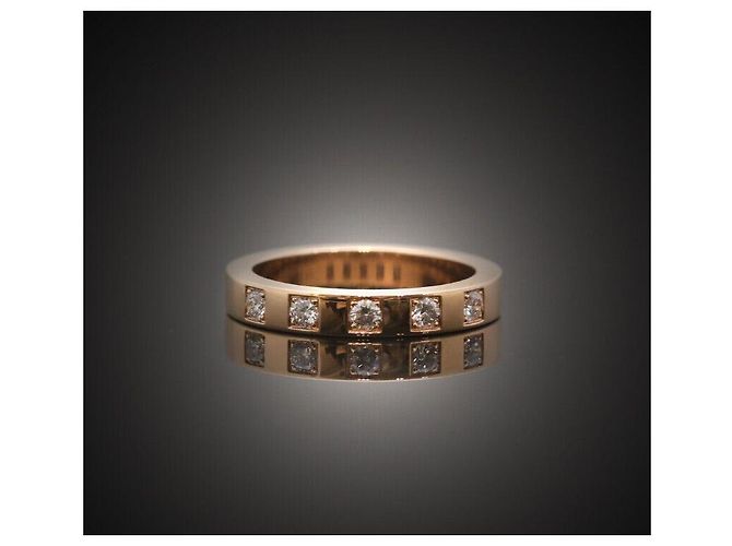 Bulgari Fröhlicher Ring aus Roségold mit Diamant Größe Pink - Ansicht 4