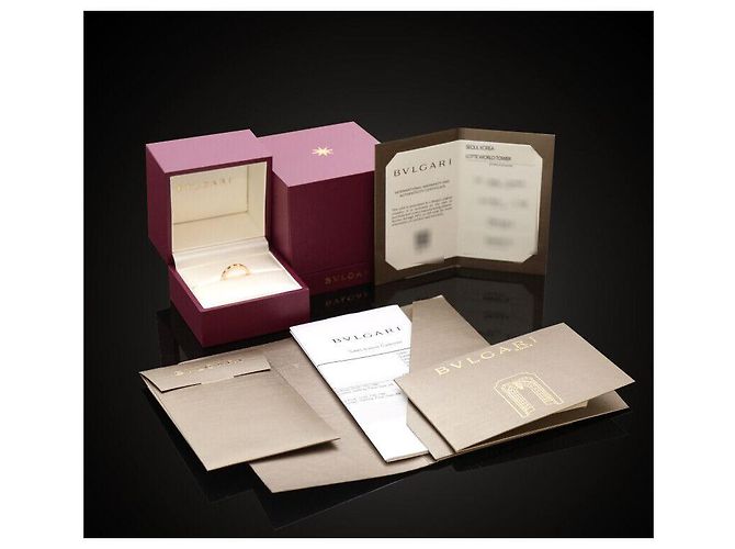Bulgari Fröhlicher Ring aus Roségold mit Diamant Größe Pink - Ansicht 7
