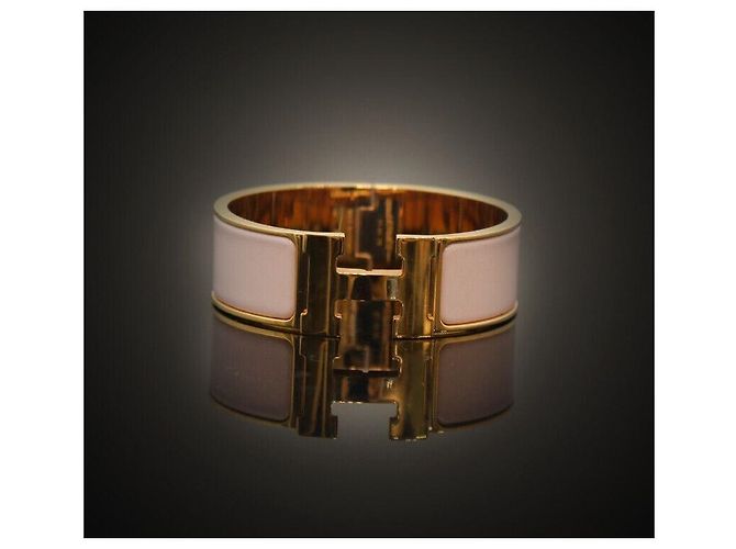 Hermès Click-Clack PM Rose Candor Gold Golden - Ansicht 4