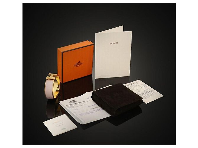 Hermès Click-Clack PM Rose Candor Gold Golden - Ansicht 8