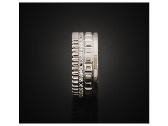 Boucheron Quattro Radiant Edition Ring Klein Weißgold Diamant - Ansicht 3