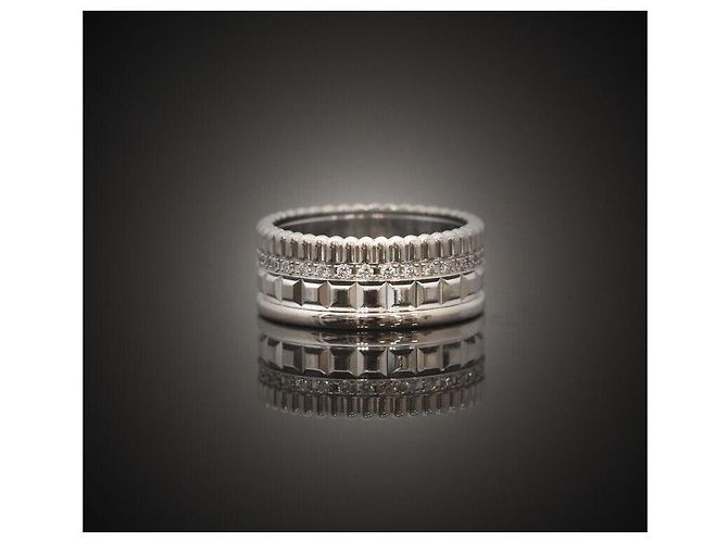 Boucheron Quattro Radiant Edition Ring Klein Weißgold Diamant - Ansicht 4