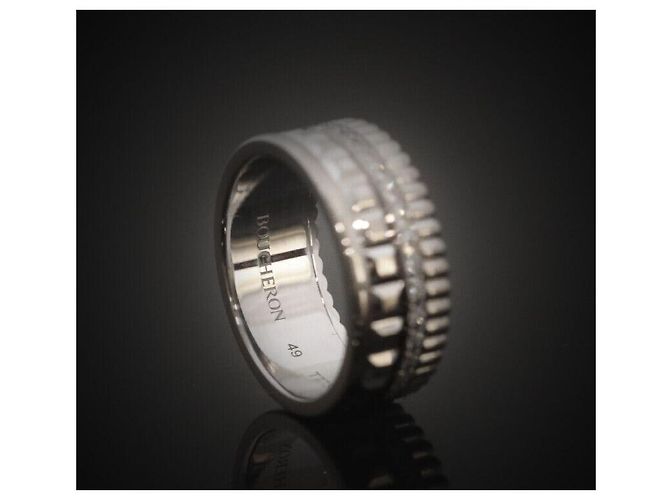 Boucheron Quattro Radiant Edition Ring Klein Weißgold Diamant - Ansicht 5