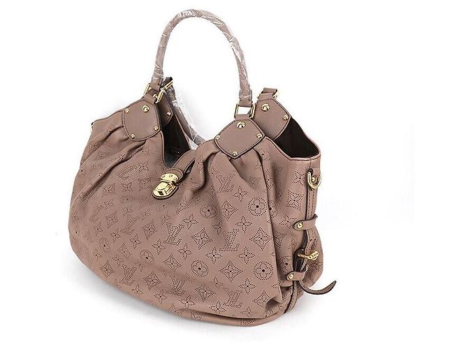 Louis Vuitton Mahina Große Schultertasche Indisches Pink - Ansicht 2
