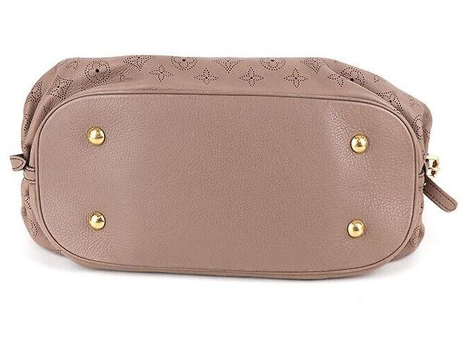 Louis Vuitton Mahina Große Schultertasche Indisches Pink - Ansicht 5