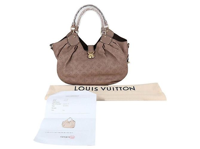 Louis Vuitton Mahina Große Schultertasche Indisches Pink - Ansicht 8