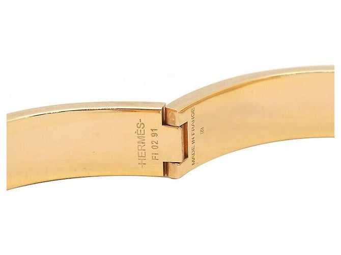 Hermès Clic Aqua PM Baño de Oro Rosa Lila Púrpura - vista 7