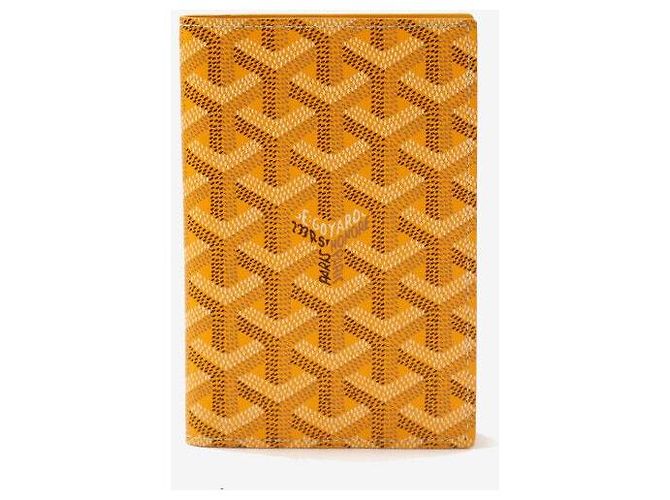 Goyard Copertura per Passaporto GRENEL Gialla Giallo - vista 3