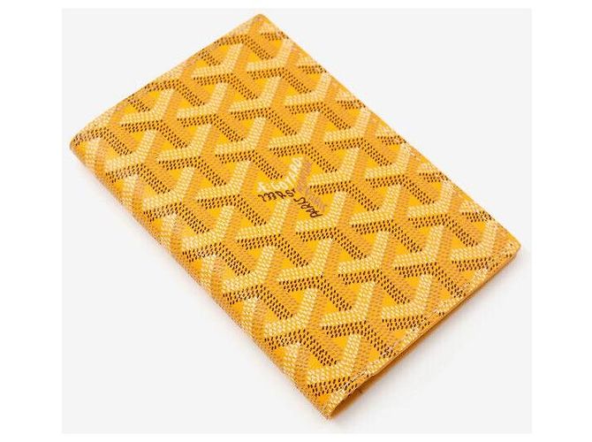 Goyard Copertura per Passaporto GRENEL Gialla Giallo - vista 5