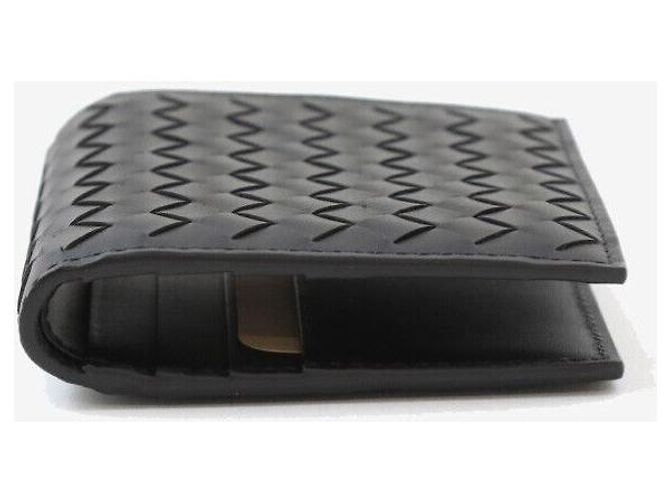 Bottega Veneta Portafoglio Intrecciato Nero - vista 5