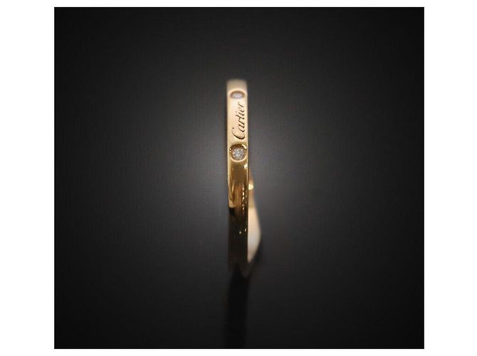 Cartier Ballerina-Ehering aus Roségold mit Diamant Pink - Ansicht 3
