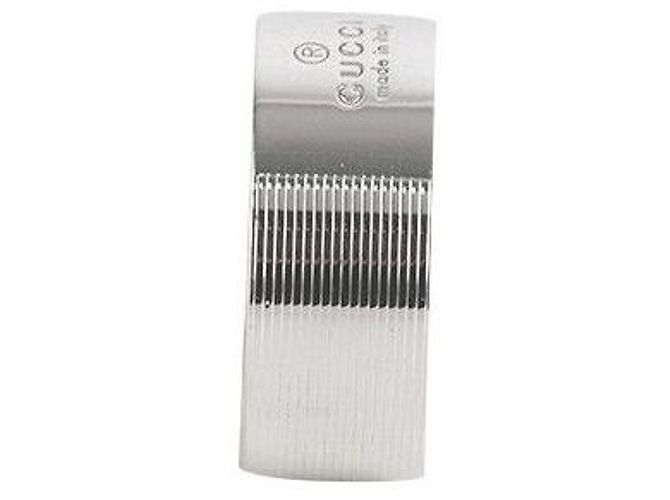 Gucci Anello in Argento con Logo Taglia - vista 2