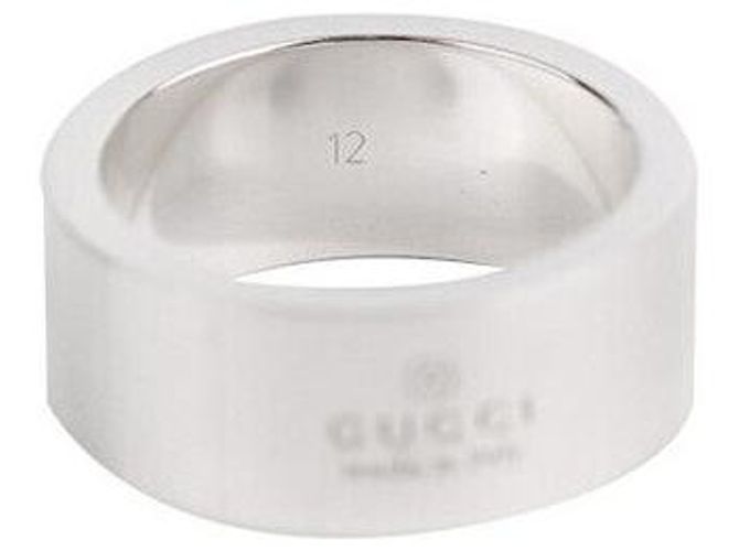 Gucci Anello in Argento con Logo Taglia - vista 5
